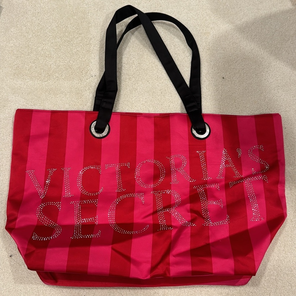 Vintage! Victorias Secret holiday tote bag